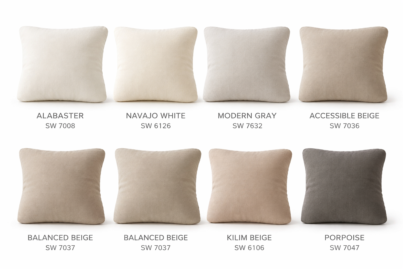 胖胖枕｜暖中性色系列